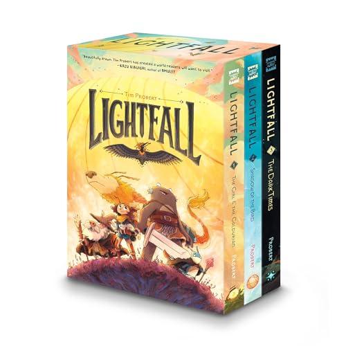 Lightfall 3-Book Box Set: A Graphic Novel Collection: Shadow of the Bird, The Dark Times, The Girl & the Galdurian – An Epic Quest About Heroes and An By:Probert, Tim Eur:8,11 Ден1:2499