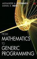 From Mathematics to Generic Programming By:Stepanov, Alexander A. Eur:50,39 Ден1:2999