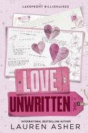 Love Unwritten By:Asher, Lauren Eur:8,11 Ден2:799