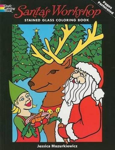 Santa's Workshop Stained Glass Coloring Book By:Mazurkiewicz, Jessica Eur:14,62 Ден2:399