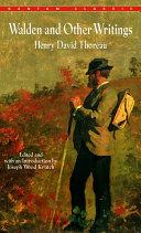 Walden and Other Writings By:Thoreau, Henry David Eur:17,87 Ден2:299