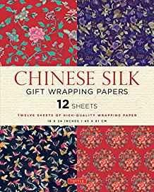 Chinese Silk Gift Wrapping Papers : 12 Sheets of High-Quality 18 x 24 inch Wrapping Paper By:Publishing, Tuttle Eur:9,74 Ден2:699