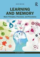 Learning and Memory By:Terry, W. Scott Eur:24,37 Ден1:10099