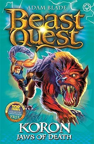 Beast Quest: Koron, Jaws of Death : Series 8 Book 2 By:Blade, Adam Eur:8,11 Ден2:399