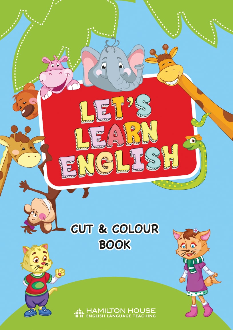 LET'S LEARN ENGLISH CUT AND COLOUR BOOK By:HAMILTON HOUSE Eur:2,59 Ден2:299